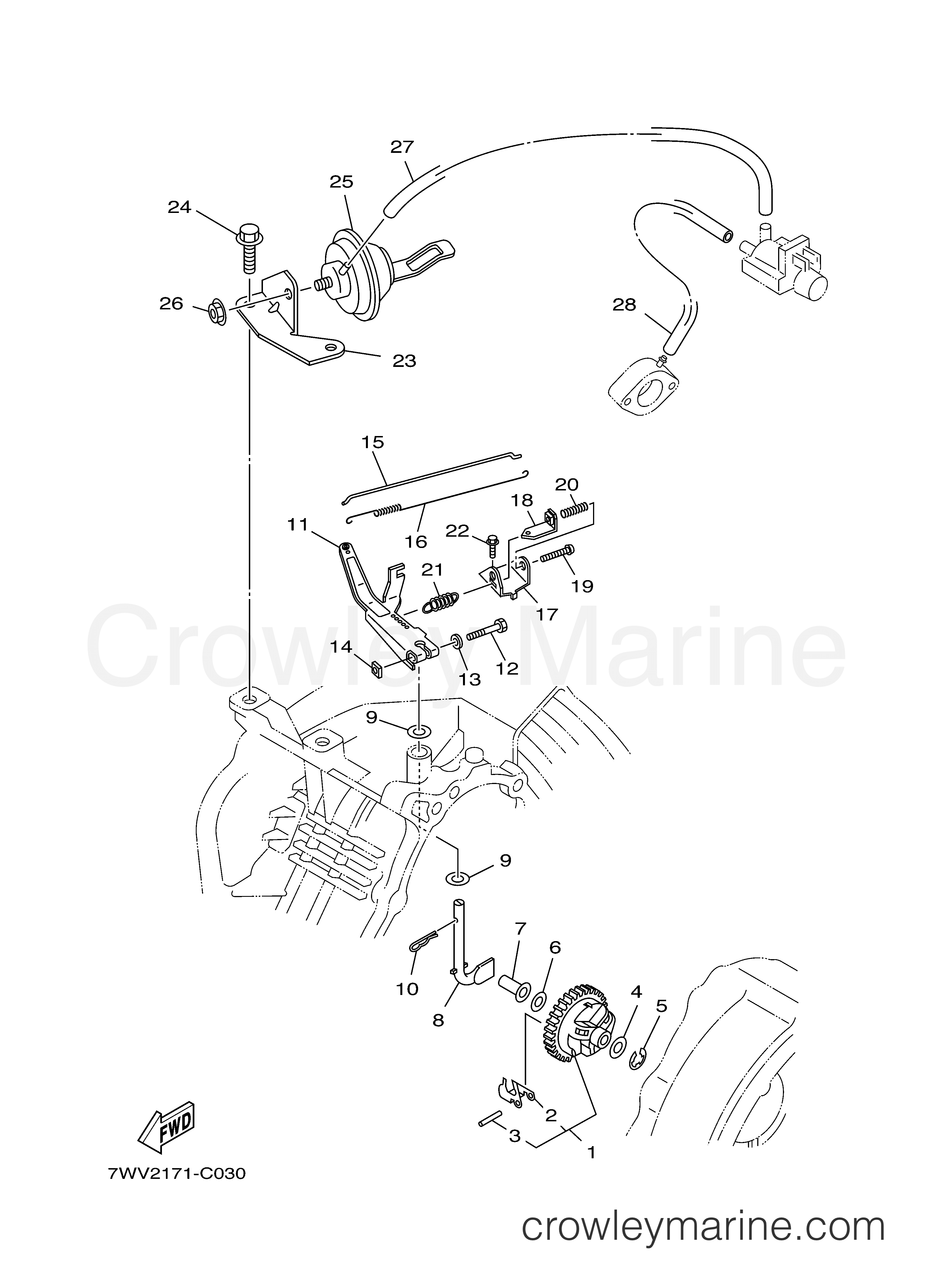 Yamaha Motors EF5200DECA - GOVERNOR