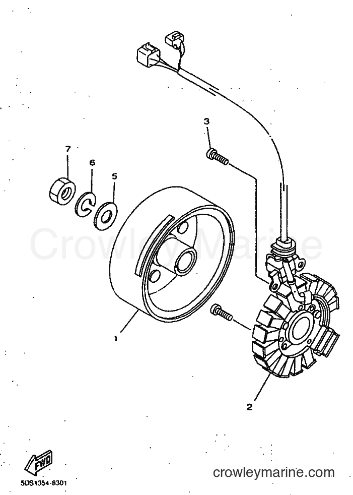 1999 Scooter YP125E - YP125E (5DS5) [010] - GENERATOR