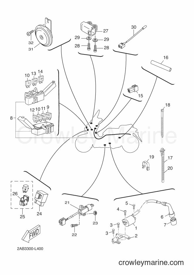 Yamaha Motors YP125RA (2AB3) [050] - ELECTRICAL 2