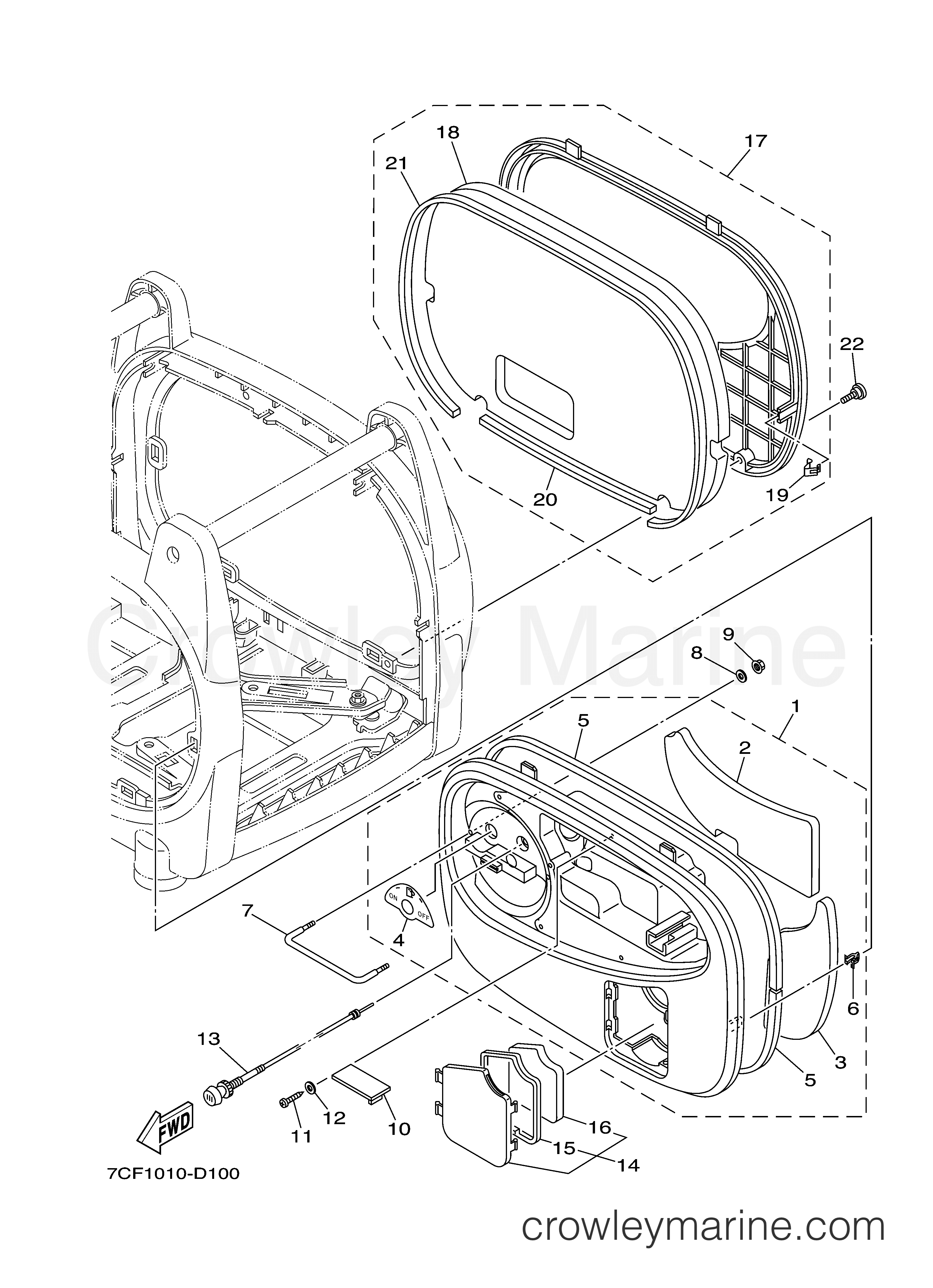 Yamaha Motors EF2400IS - FRAME 2