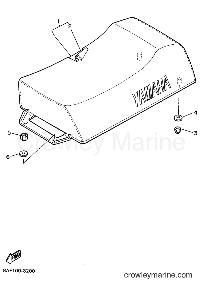 1994 Snowmobile BR250TS - BR250TS (8BC1) [010] - SEAT