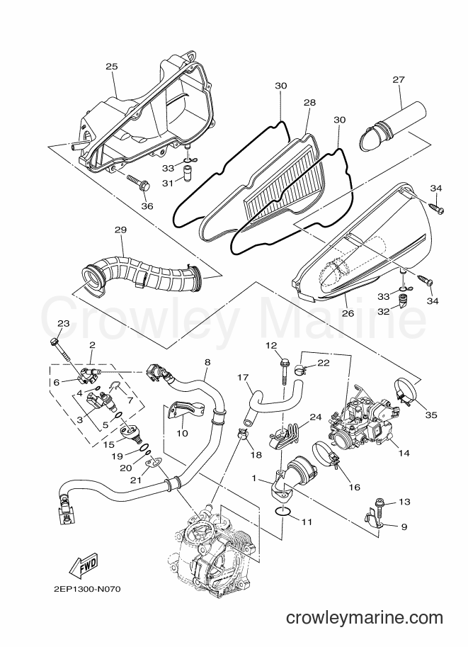 Yamaha Motors XC115S (2EP1) [050] - INTAKE