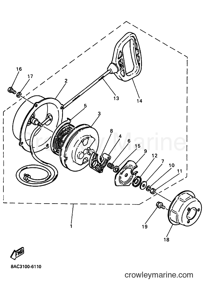 Yamaha Motors VK540EIII (8ACK) [020] - STARTER
