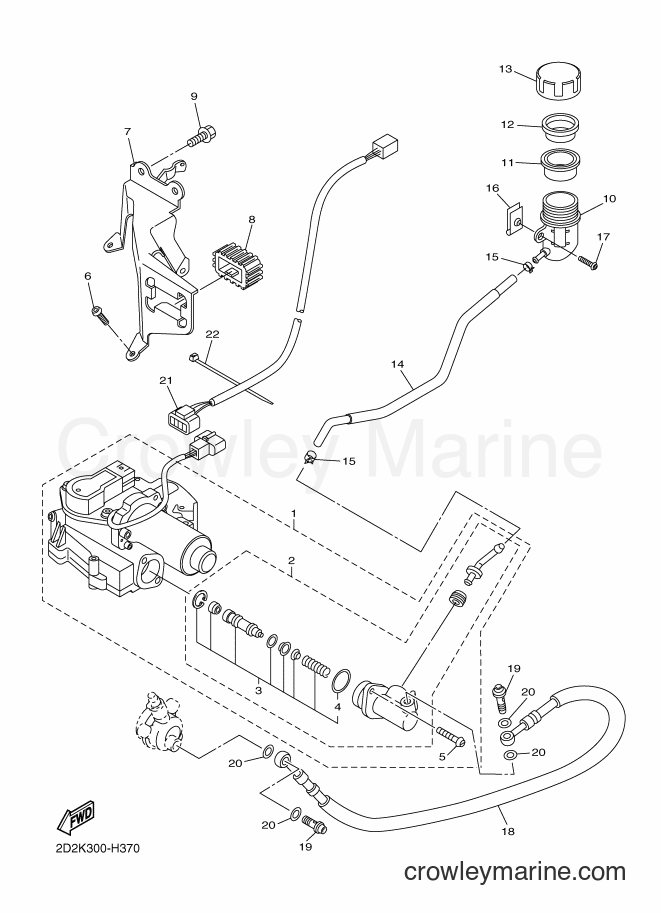 2009 Sport Bike FJR1300AS - FJR1300AS (2D2V) [010] - CLUTCH ACTUATOR