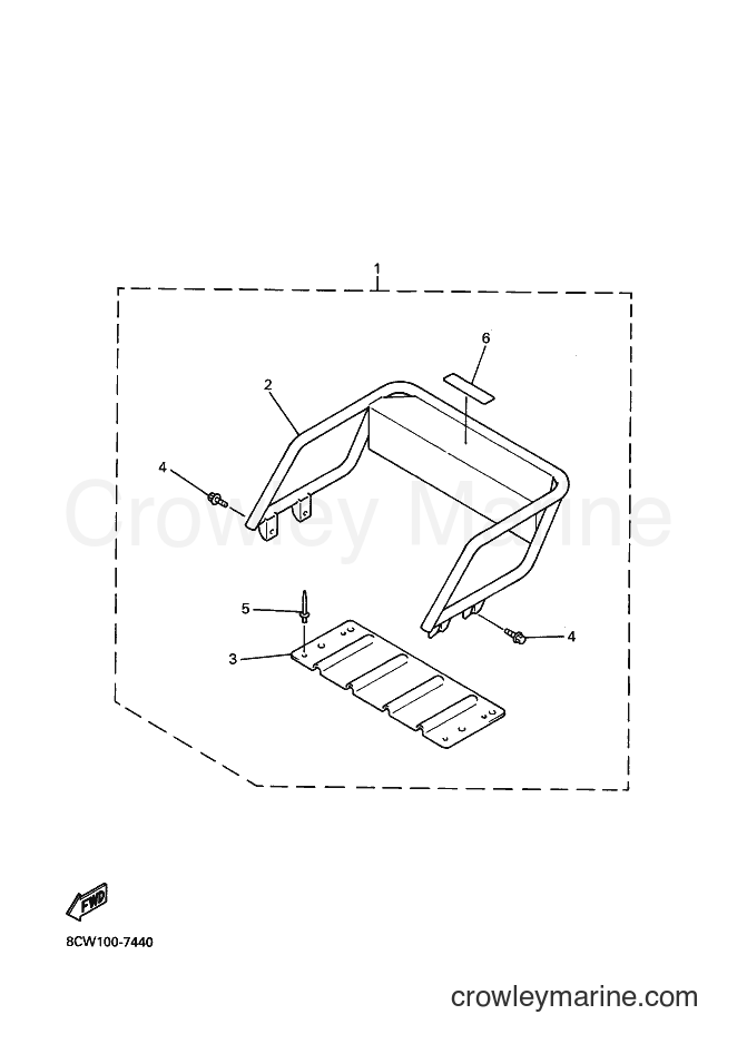 2000 Snowmobile VT500 - VT500 (8CY4) [030] - ALTERNATE FOR BODY RIGGING