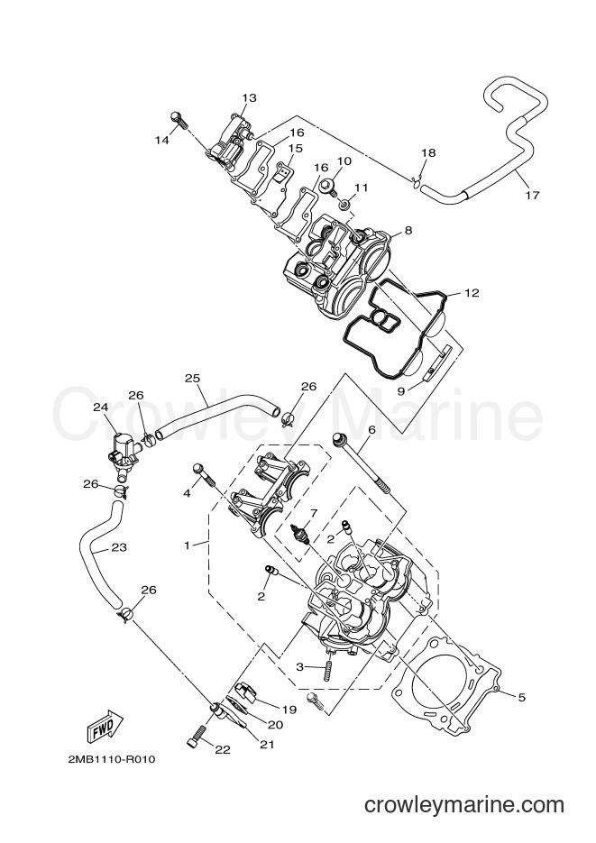 Yamaha Motors YXE700E (2MBD) [010] - CYLINDER HEAD