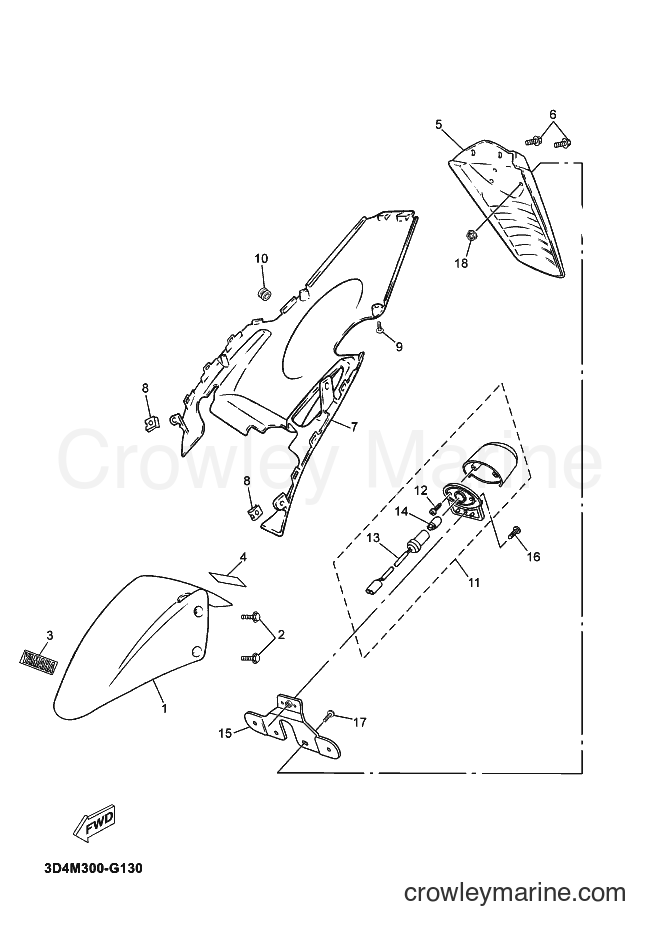 Yamaha Motors CS50Z (3D4M) [050] - FENDER