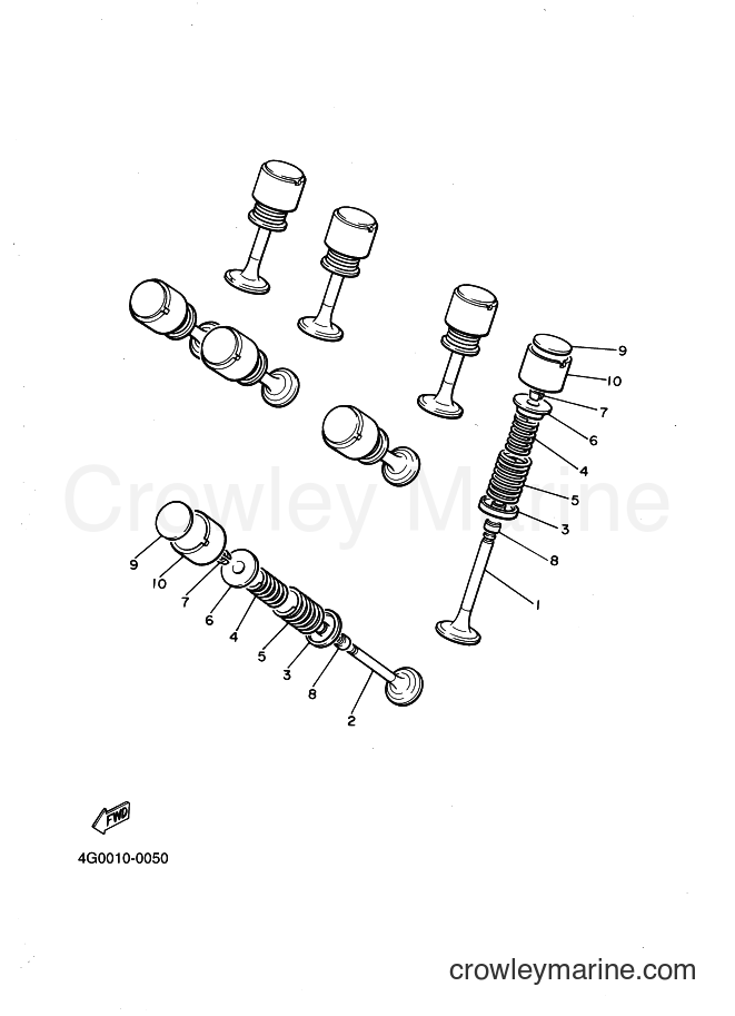 1990 Sport Bike FJ600 - FJ600 (3RC2) [010] - VALVE