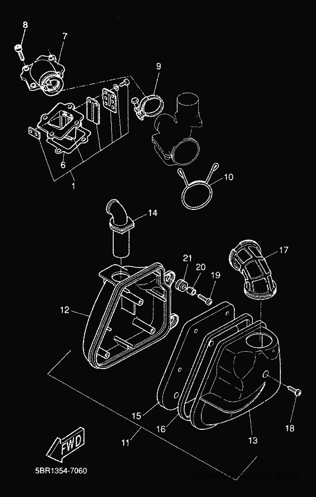 Yamaha Motors YQ50 (5HEG) [010] - INTAKE
