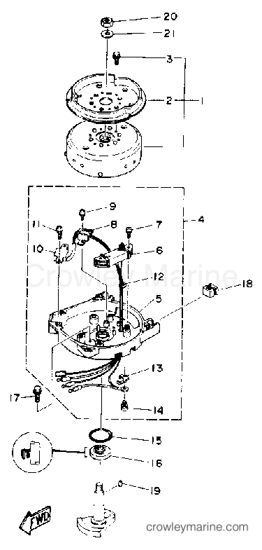 Yamaha Motors 4MSHR - GENERATOR