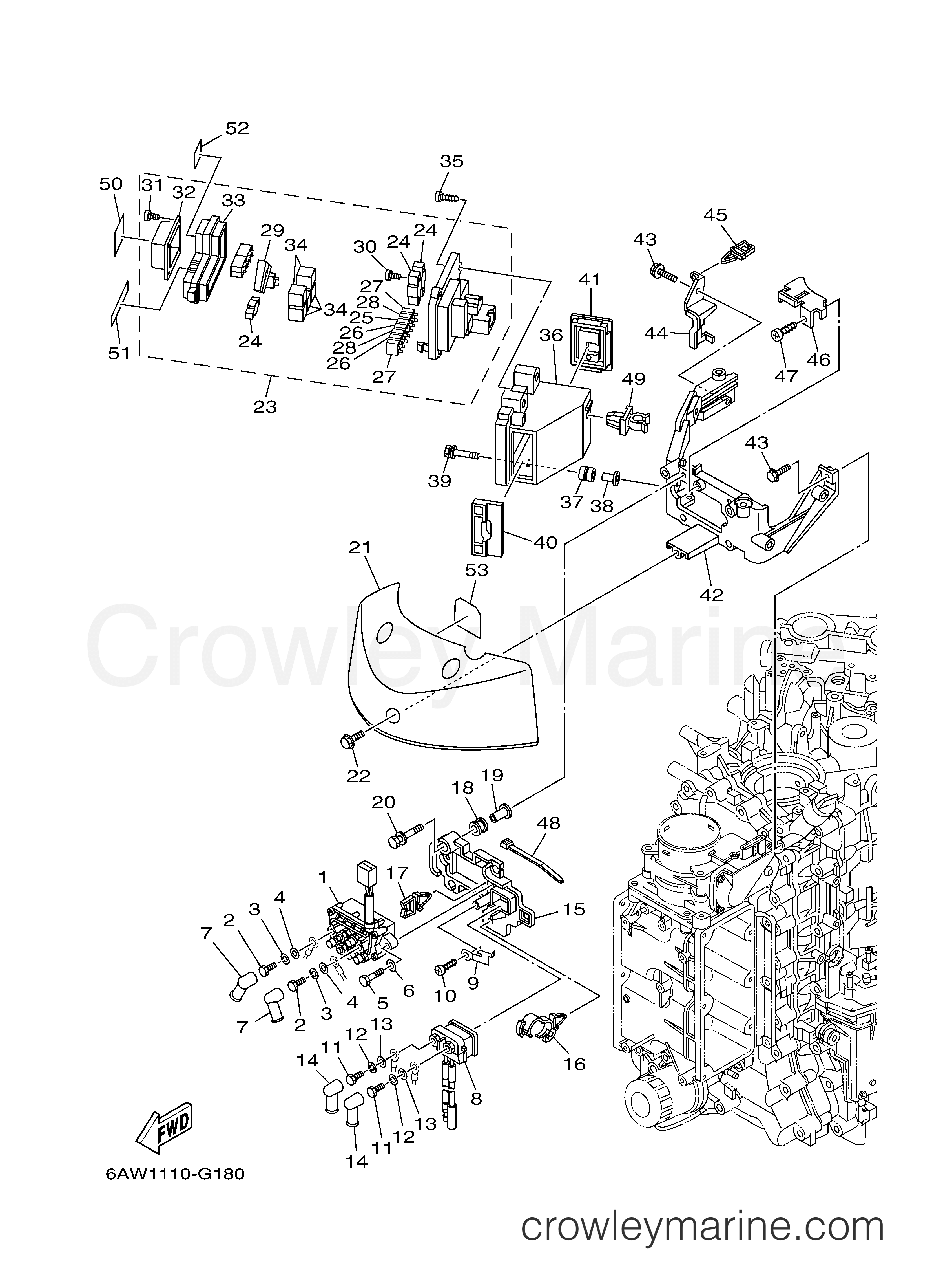 Yamaha Motors F300TXR - ELECTRICAL 2