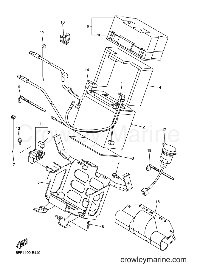 Yamaha Motors RX10 (8FP1) [020] - ELECTRICAL 2