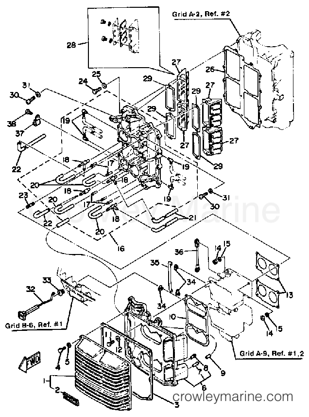 Yamaha Motors 115ETLN - INTAKE