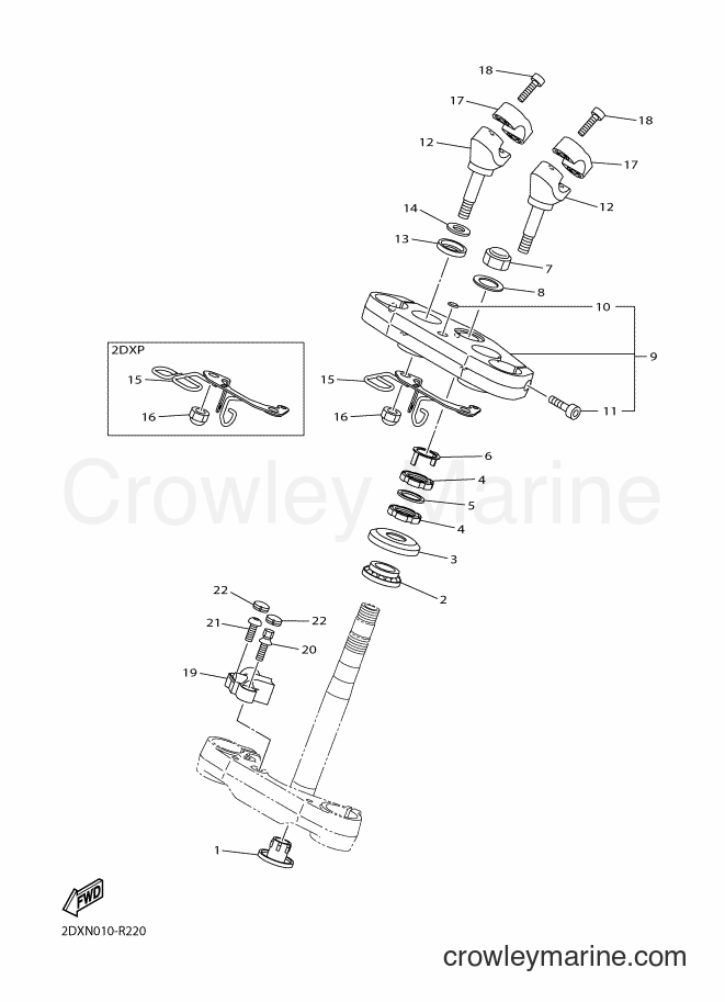 Yamaha Motors XVS950CU (2DXN) [010] - STEERING