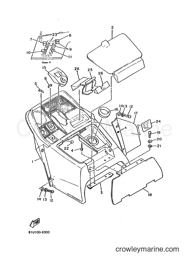 Yamaha Motors BR250TS (89C1) [010] - INSTRUMENT PANEL