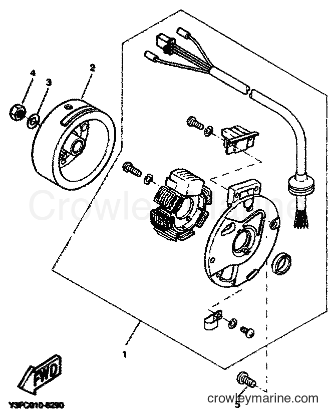 Yamaha Motors EW50 (5JH3) [030] - GENERATOR