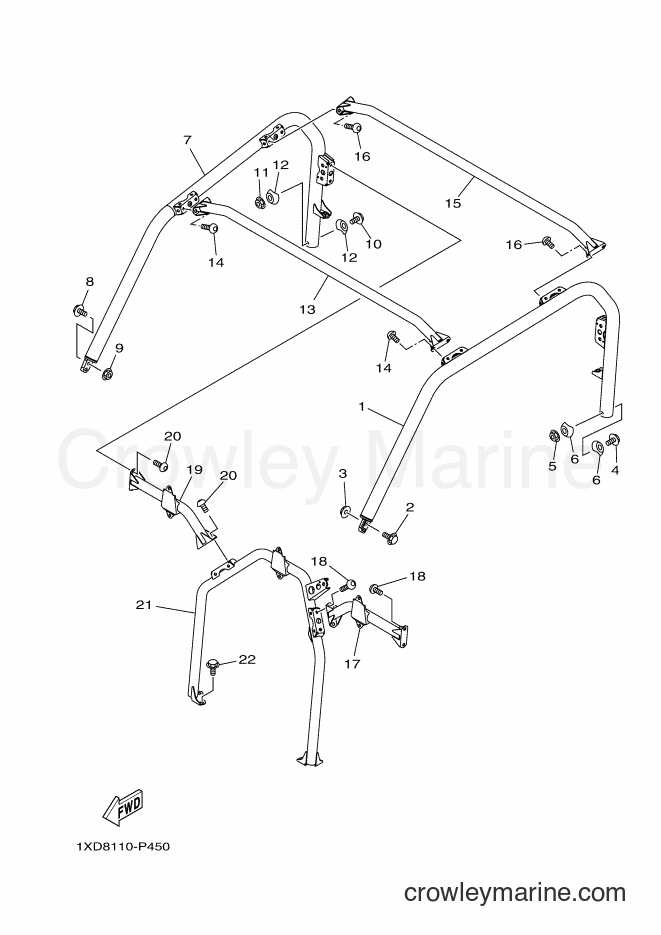 Yamaha Motors YXM700E (1XPF) [010] - GUARD 2