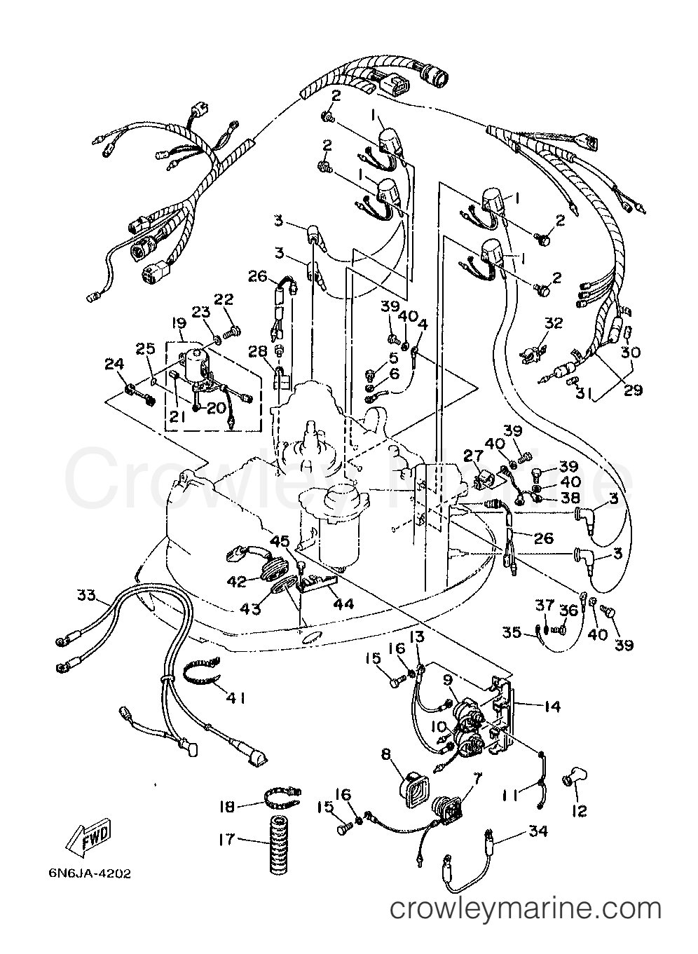 Yamaha Motors B115TLRX - ELECTRICAL 2