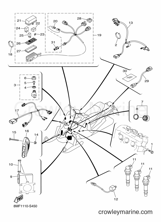 Yamaha Motors SRS10LD (8MB2) [010] - ELECTRICAL 1