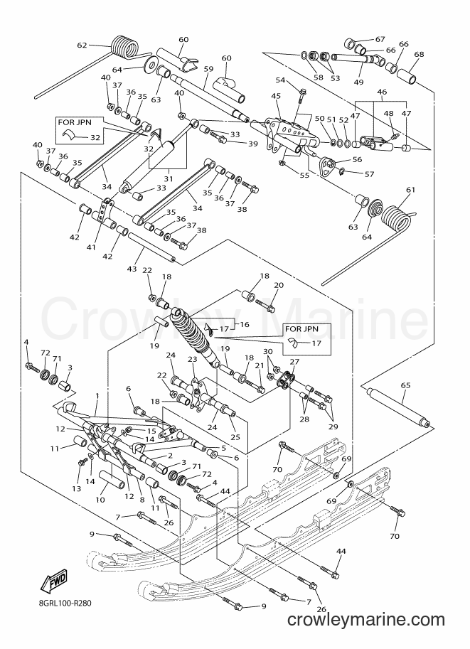2016 Snowmobile RPZ50MP - RPZ50MP (8GRL) [010] - TRACK SUSPENSION 2