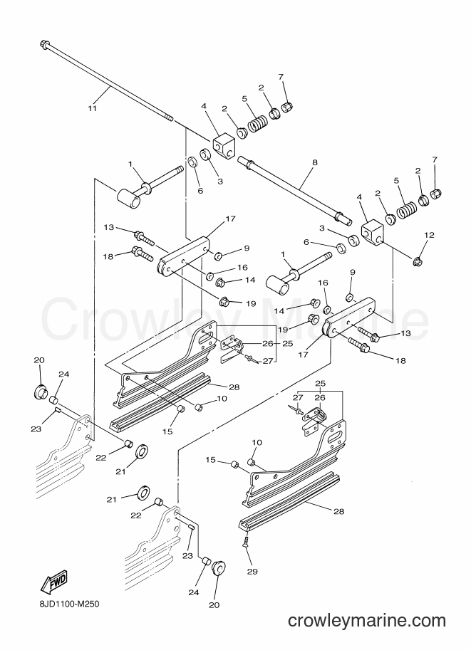 2013 Snowmobile VK540E - VK540E (8JD1) [020] - TRACK SUSPENSION 3