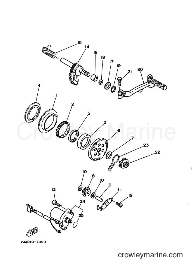 Yamaha Motors CG50E (2YT2) [010] - STARTER