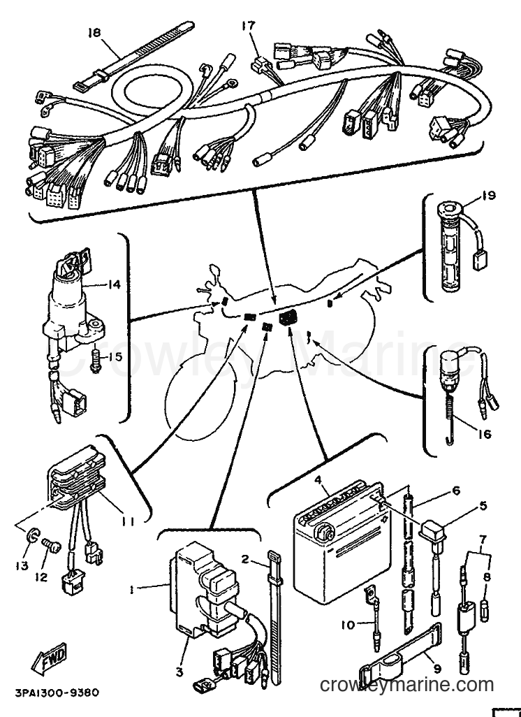 Yamaha Motors TZR125 (3PC1) [999] - ELECTRICAL 1