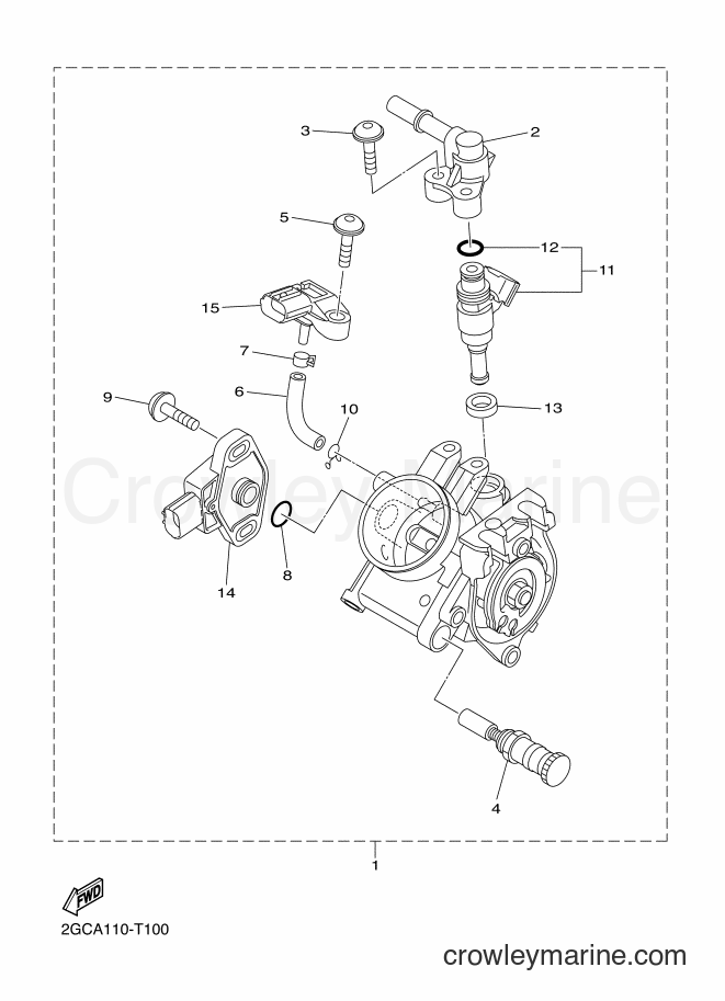 2018 Dirt Bike YZ450FX - YZ450FX (B91C) [010] - INTAKE 2