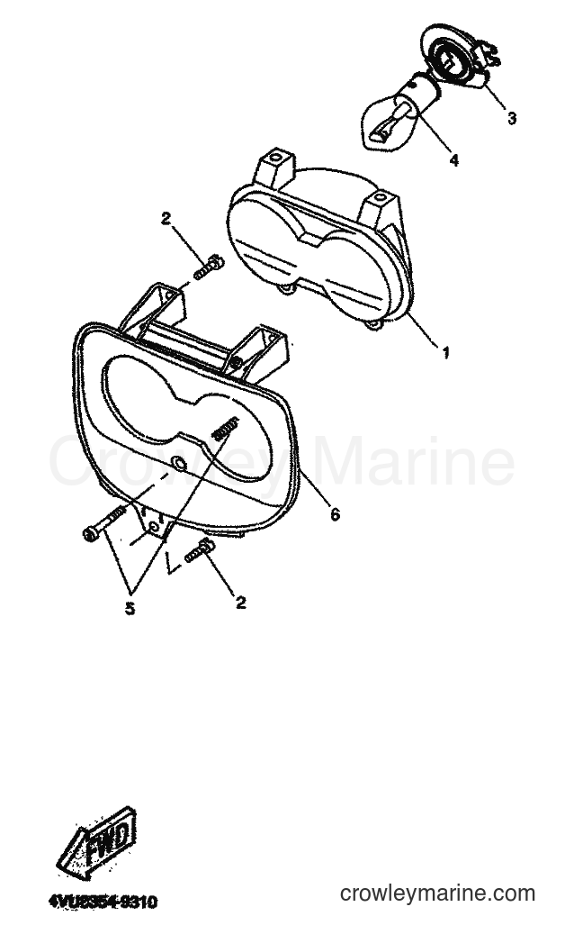 Yamaha Motors CW50 (4VVP) [010] - HEADLIGHT