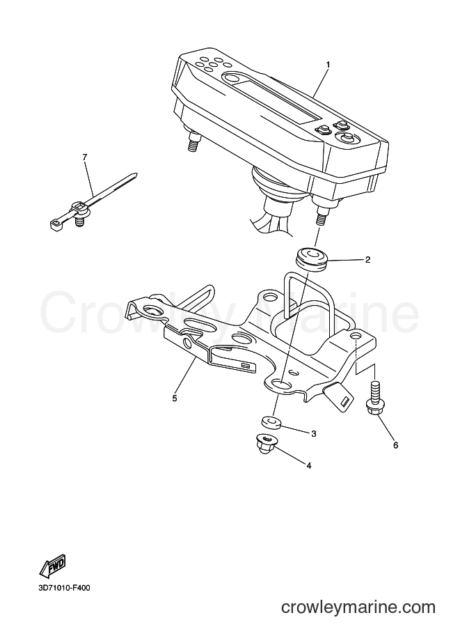 2009 Dirt Bike WR250X - WR250X (32CC) [010] - METER