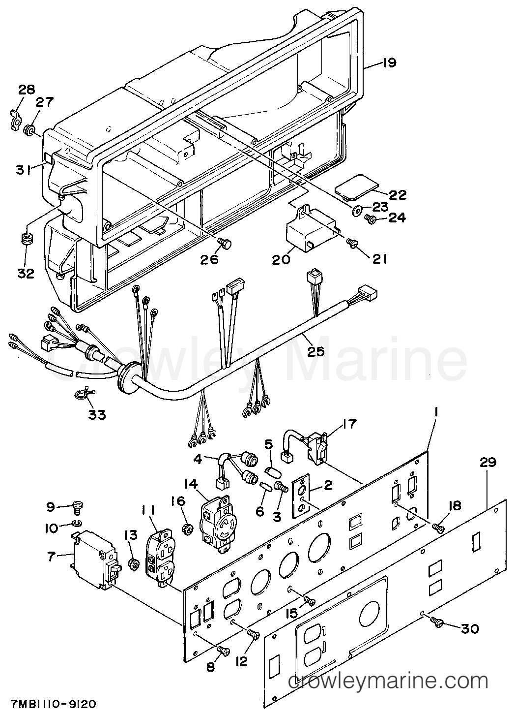 Yamaha Motors YG300S - CONTROL BOX