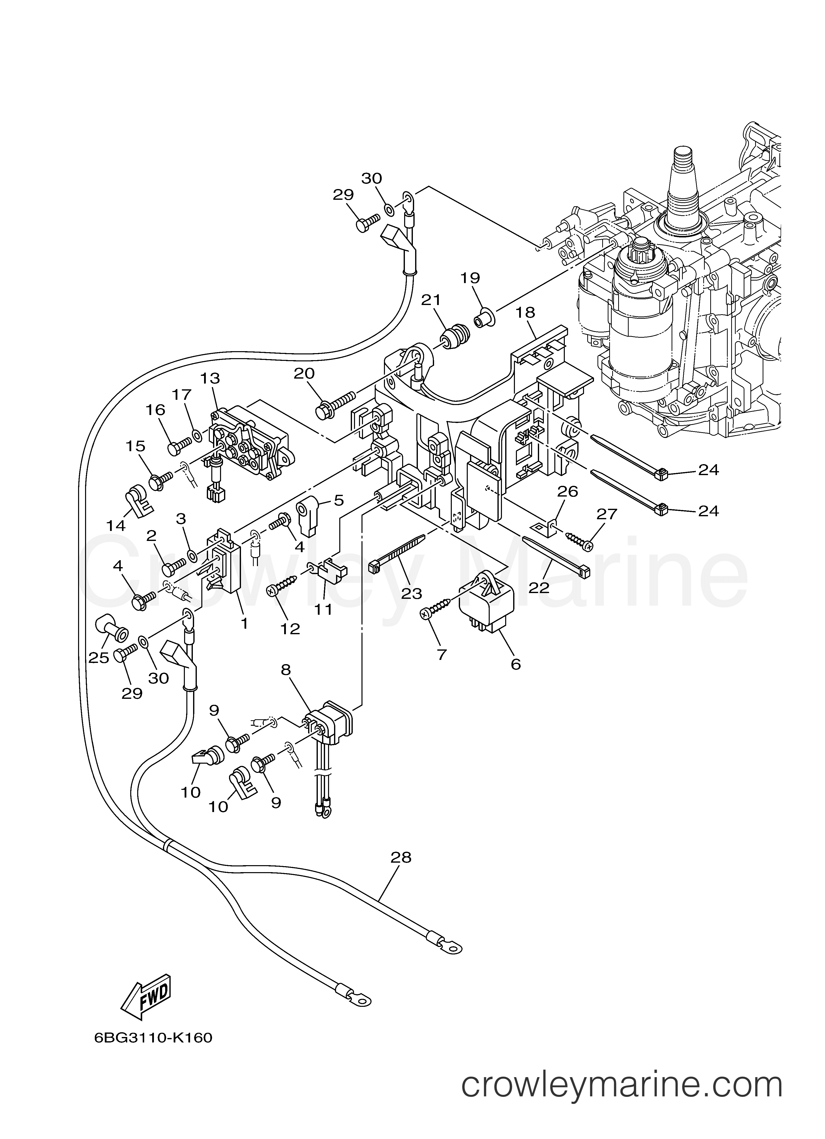 Yamaha Motors F40JEA - ELECTRICAL 3
