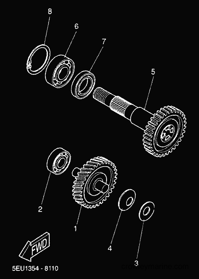 2000 Scooter YH50 - YH50 (5JB4) [030] - TRANSMISSION