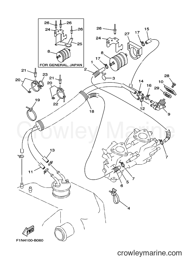 Yamaha Motors SJ700B-B (F1N5) [010] - FUEL