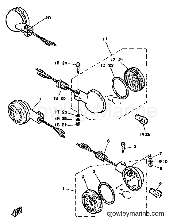 1982 Street Bike RD350LC - RD350LC (4L0) [999] - FLASHER LIGHT