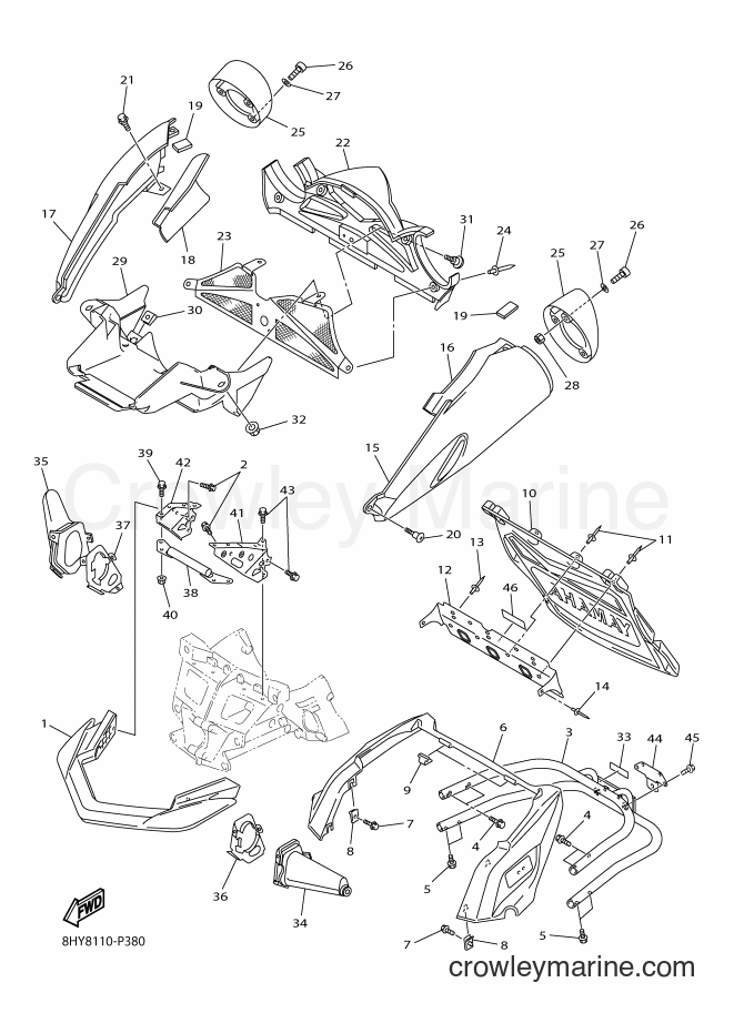 2017 Snowmobile RS10SUV - RS10SUV (8JV3) [020] - BUMPER