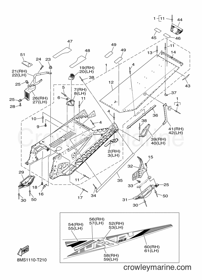 2018 Snowmobile SRS10ML53 - SRS10ML53 (8MS1) [010] - FRAME 2