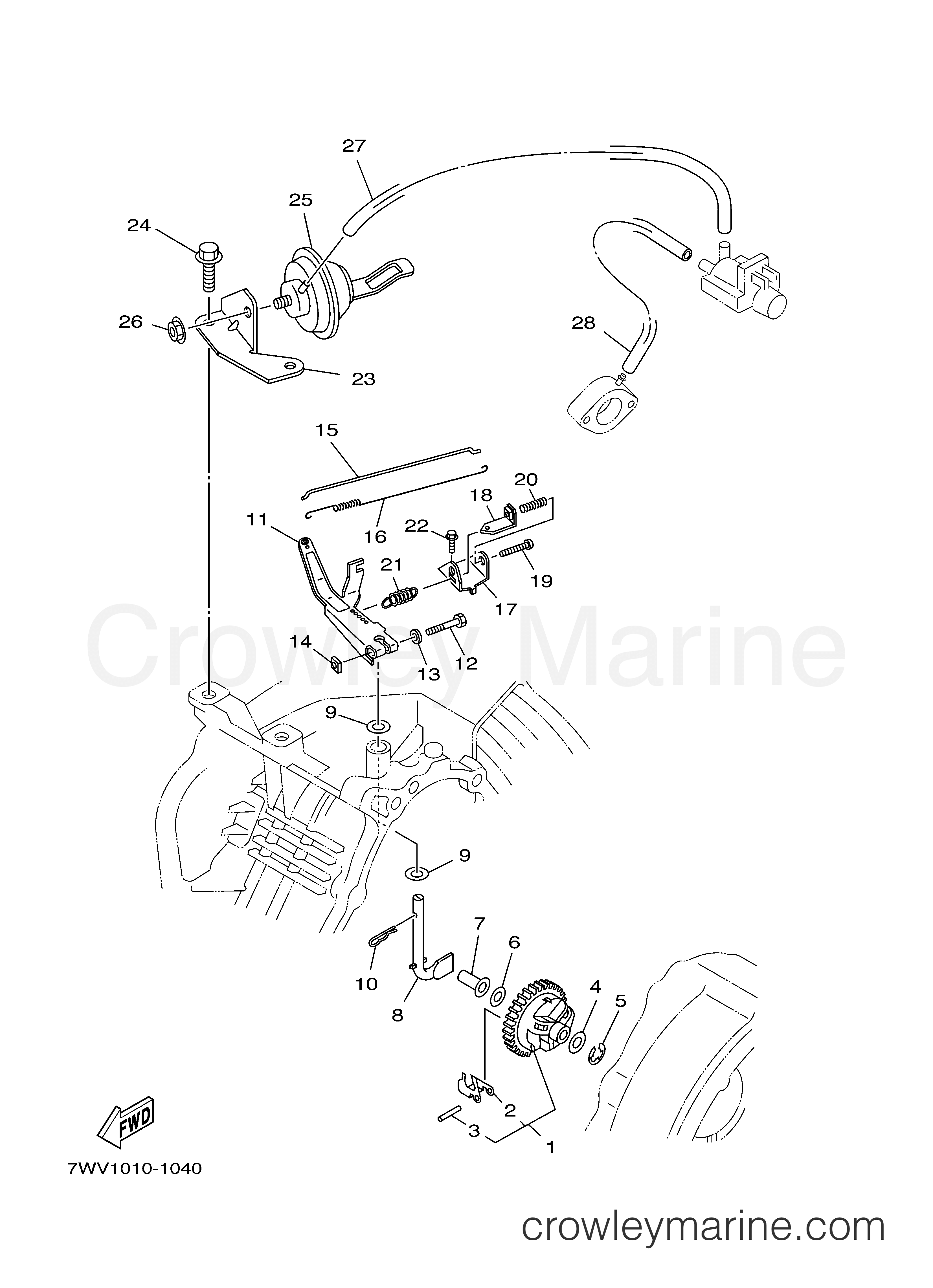 Yamaha Motors EF5200DEY - GOVERNOR