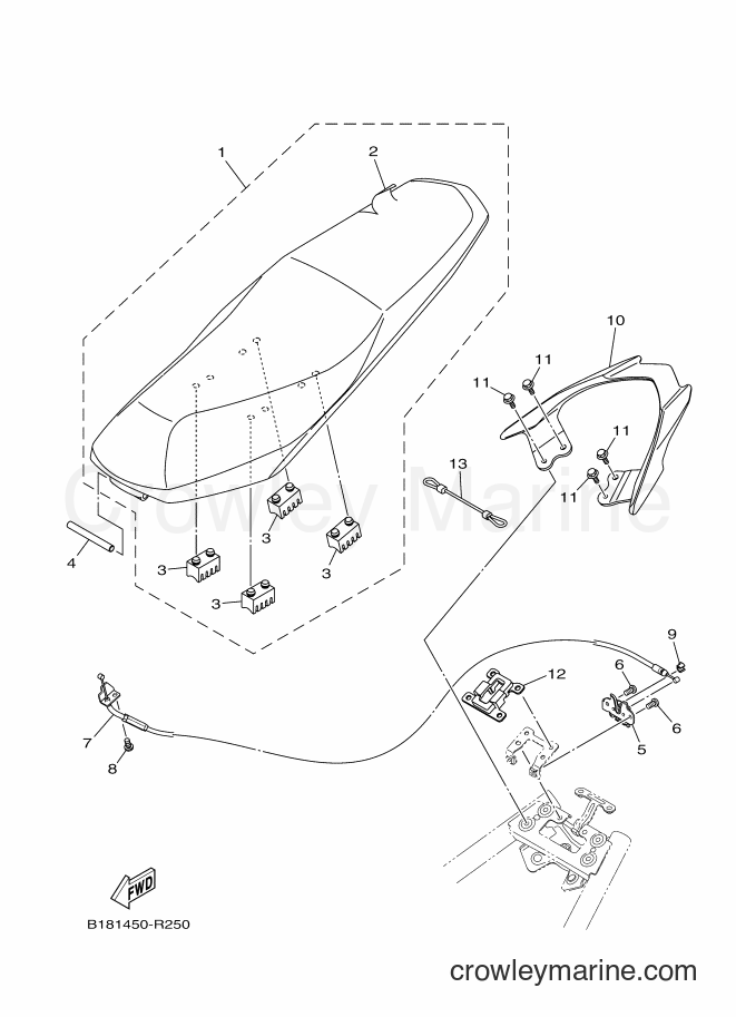 2016 Scooter T150 - T150 (2PV6) [010] - SEAT