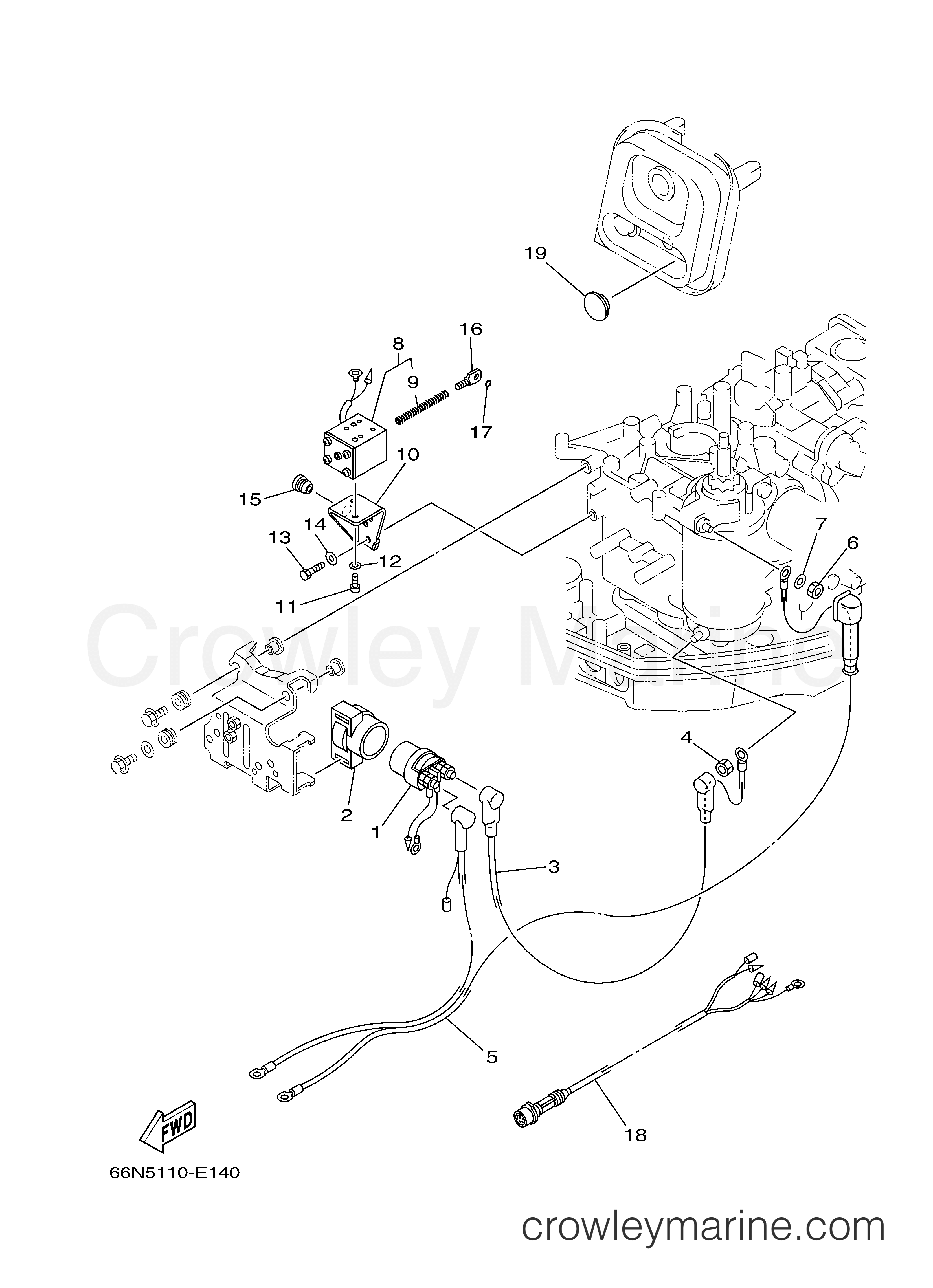 Yamaha Motors F9.9ELR2 - ELECTRICAL 2