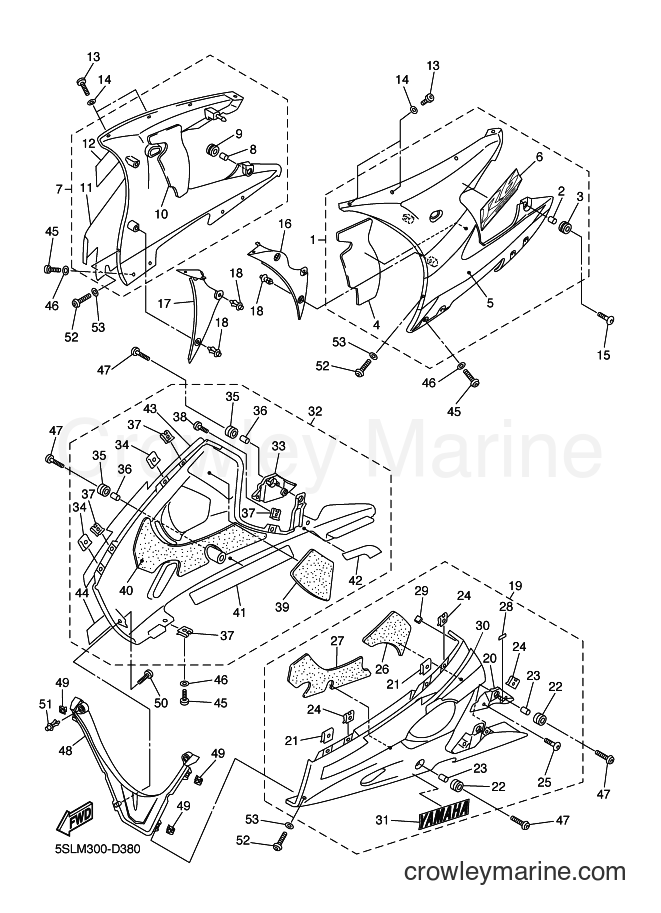 Yamaha Motors YZF-R6 (5SLT) [010] - COWLING 2