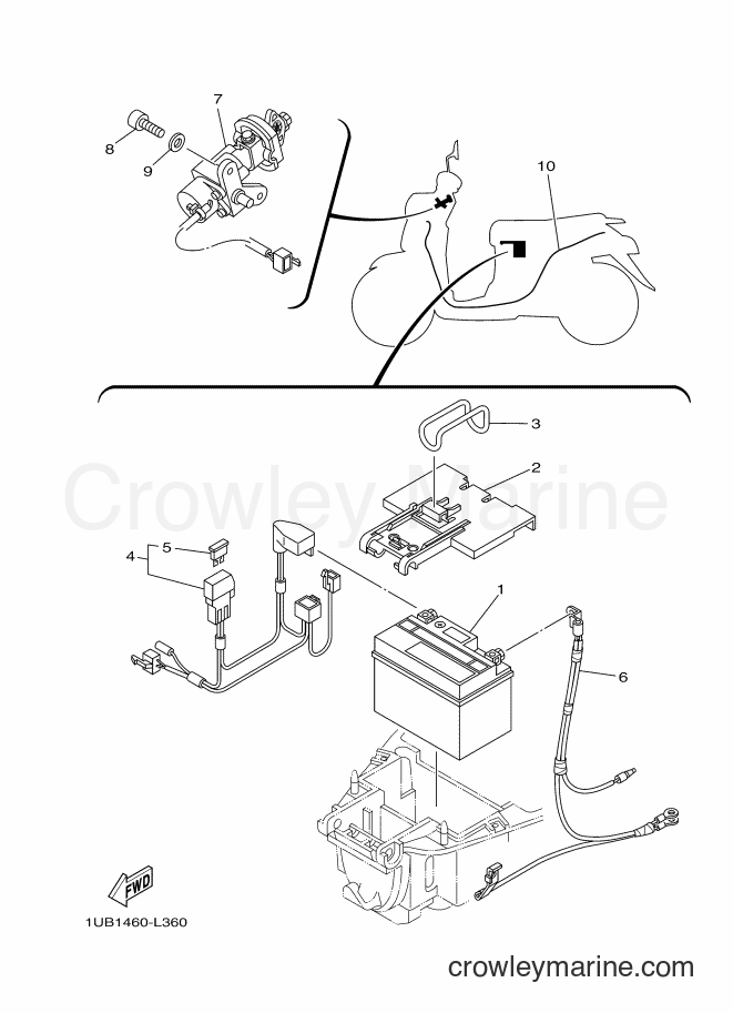 Yamaha Motors AF115C (1UB2) [010] - ELECTRICAL 1