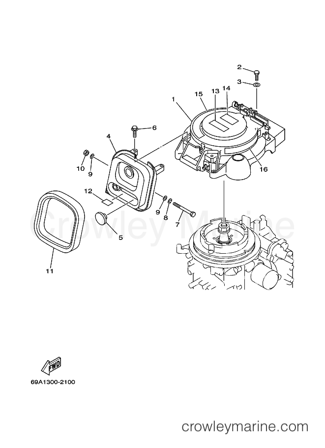 Yamaha Motors F15AEPL (69A2) [030] - STARTER