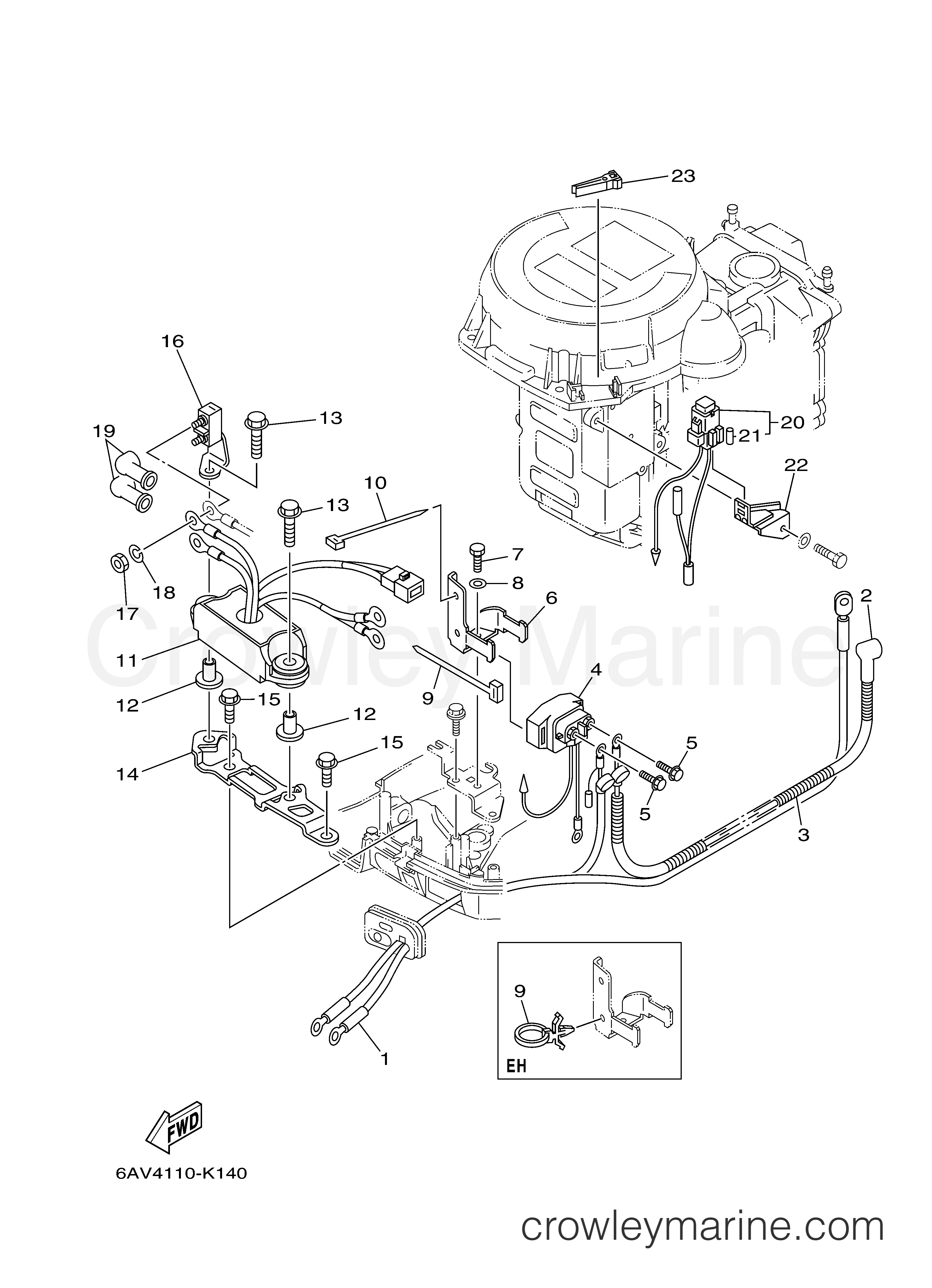Yamaha Motors T9.9GPLH - ELECTRICAL 2