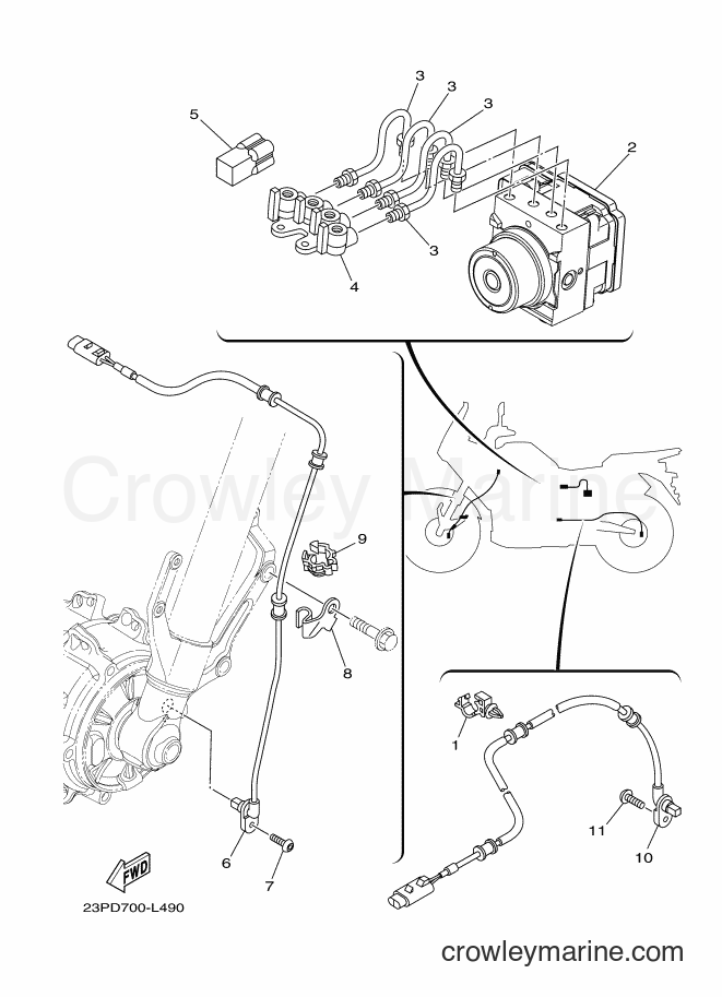 2015 Dirt Bike XT1200Z - XT1200Z (2BSE) [010] - ELECTRICAL 3