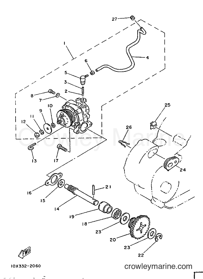 1986 Scooter DT80LC - DT80LC (53W) [999] - OIL PUMP