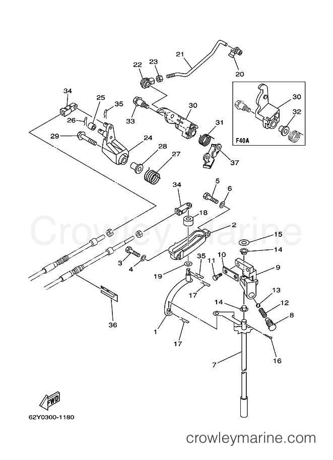 Yamaha Motors F40A (66W0) [130] - CONTROL