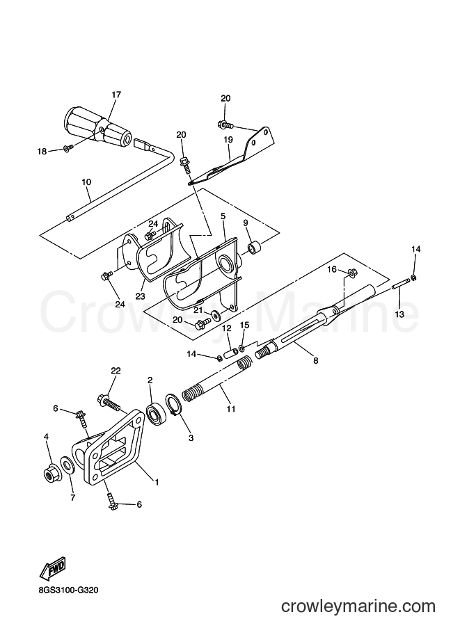 Yamaha Motors VK10D (8GSC) [020] - TRACK DRIVE 3