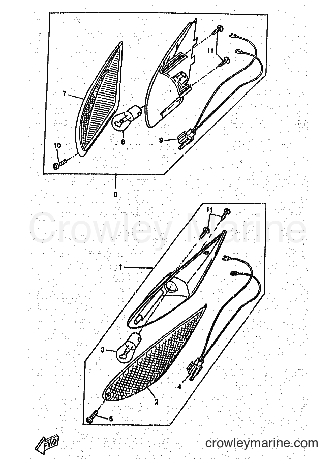 1998 Scooter CW50RSX - CW50RSX (5BG2) [999] - FLASHER LIGHT