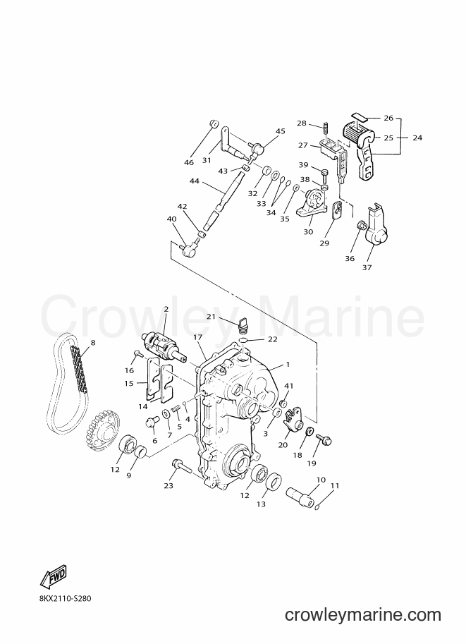 2017 Snowmobile VK540F - VK540F (8KX2) [020] - TRACK DRIVE 3
